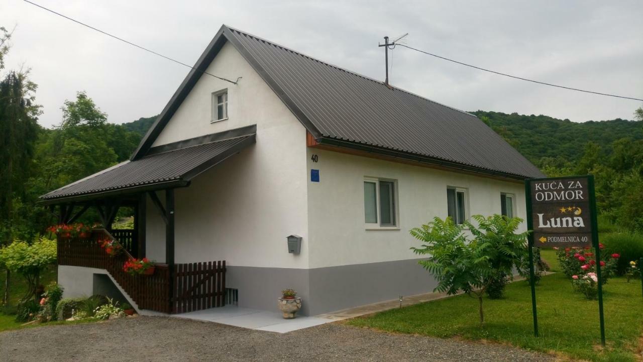 Kuca Za Odmor Luna Villa Slunj Bagian luar foto